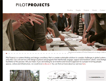 Tablet Screenshot of pilot-projects.org